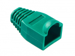 Изолирующий колпачок для RJ45 зелёный/ D-6 мм/ 100шт Netko