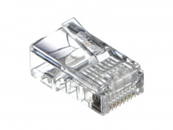 Коннектор RJ-45 Netko CKC (8p8c) cat.5е/ для одножильного и многожильного кабеля/ 100шт.