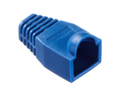 Изолирующий колпачок для RJ45 синий/ D-6 мм/ 100шт. Netko