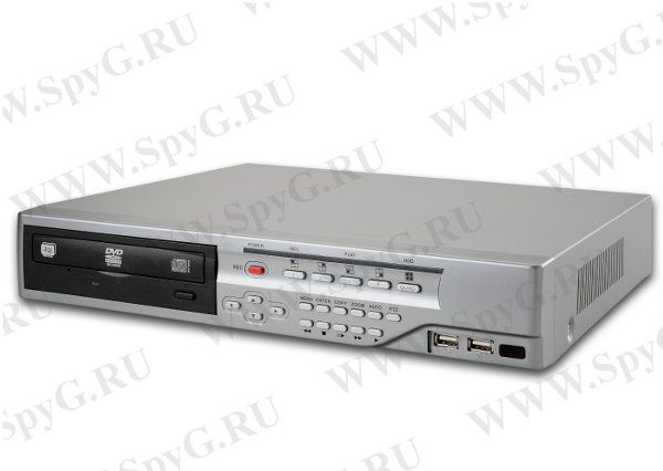 SDR-04RP/DVD Регистратор, 4 канальный, H.264, RJ45 выход, USB, DVD-RW, GUI, VGA выход