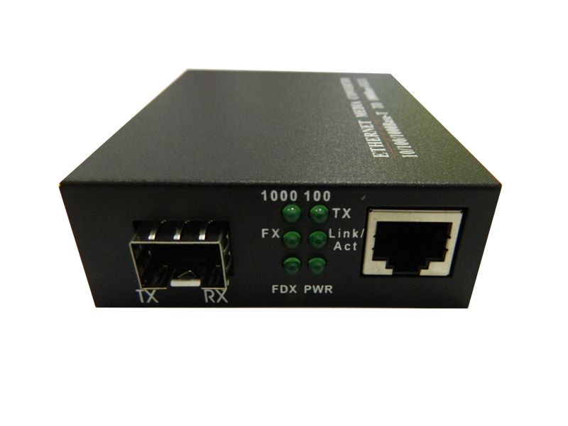 WDM медиаконвертер 10/100Base-TX/100Base-FX, одноволоконный, SM, SC, 1310nm, 20км, "K" WDM-1310/1550K
