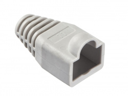 Изолирующий колпачок для RJ45 серый/ D-6 мм/ 100шт. Netko