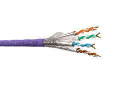 Кабель S/FTP4 cat.7 /4 пары/23 AWG BC/экранированный/305м/ нг(А)-HF LSZH