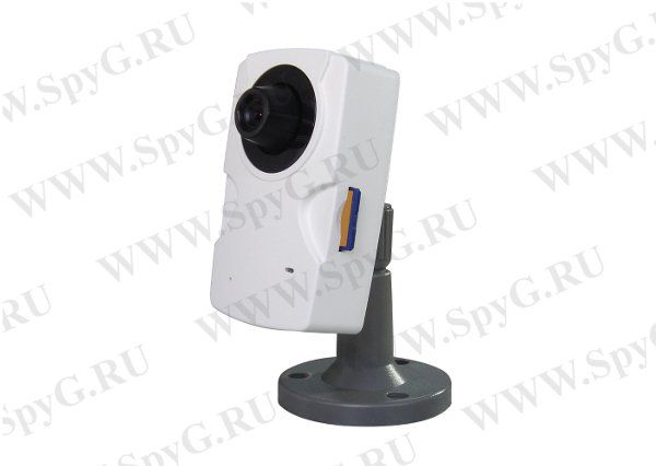 SLC-83V/W IP Камера, CMOS 1/4'', 0.3M, аудио, слот SD, I/O, WiFi, DC12V, объектив 4.0mm, кронштейн