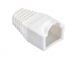 Изолирующий колпачок для RJ45 белый/ D-6 мм/ 100шт Netko