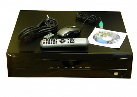 SNR-16AF Регистратор IP сетевой, 16 канальный, H.264, USB, GUI, VGA выход, поддержка 2Mp камер, 30FPS для каждого канала