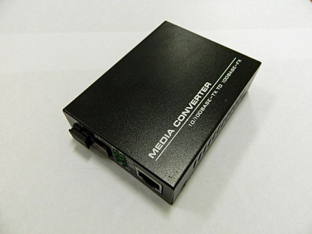 WDM медиаконвертер 10/100Base-TX/100Base-FX, одноволоконный, SM, SC, 1550nm, 20км,&quot;K&quot; WDM-1550/1310K