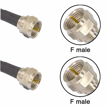 Кабельная сборка на SAT703 F-male F-male 5м
