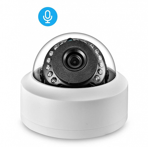 Видеокамера 3MP DC12V 2.8мм с микрофоном | в Спб